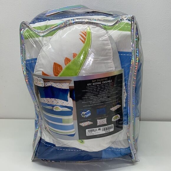 🔥Urban Dreams Sam Collection  6 pc bedding ensemble New - Picture 5 of 16